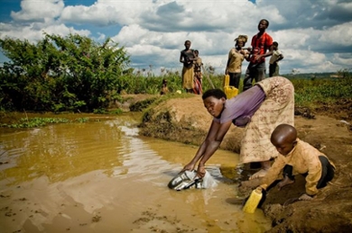 Drought and water scarcity in Angola, impacting livelihoods and natural ecosystems.