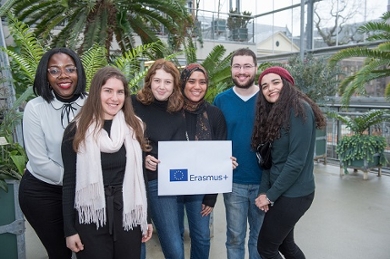 International Credit Mobility students at Leiden University, Fall 2019