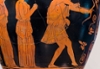 Odysseus as an archer, a skill considered akin to rhetoric by the Ancient Greeks.