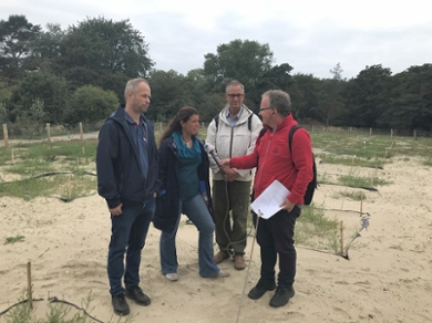 Interview on the site of the TERRA-Dunes project