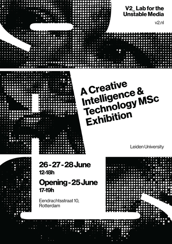 Front of the exhibition poster for the GAP exhibition.