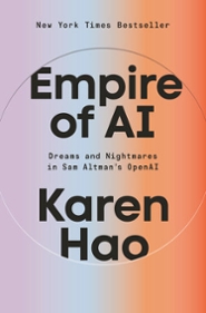 book cover Empire of AI