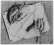 Escher hands