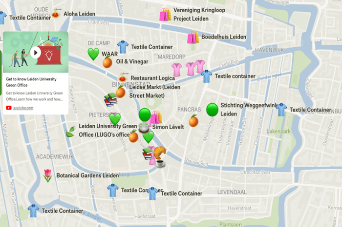 Leiden Sustainable City Map