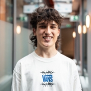 Portretfoto van David