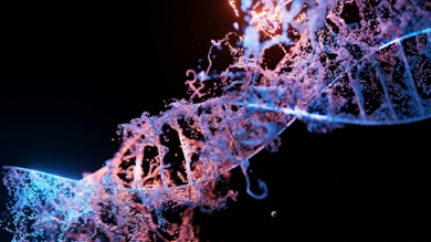 Render van DNA door Sangharsh Lohakare, Unsplash