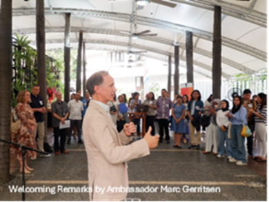 Welcoming remarks by Ambassador Marc Gerritsen
