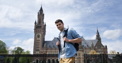 Peace Palace in The Hague