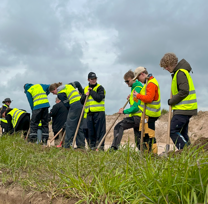 Jaarlijkse veldschool dit jaar in Geffen, Oss