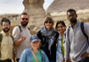 Only a few months ago the team visited Egypt together.