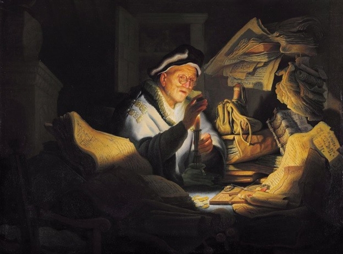 Rembrandt’s ‘The Parable of the Rich Fool’ from 1627.