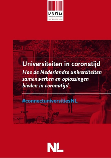 Lees het volledige e-zine 'Universiteiten in coronatijd - Hoe de Nederlandse universiteiten samenwerken en oplossingen bieden' 