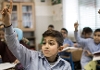 Syrische vluchtelingkinderen op een school in Beiroet, Libanon