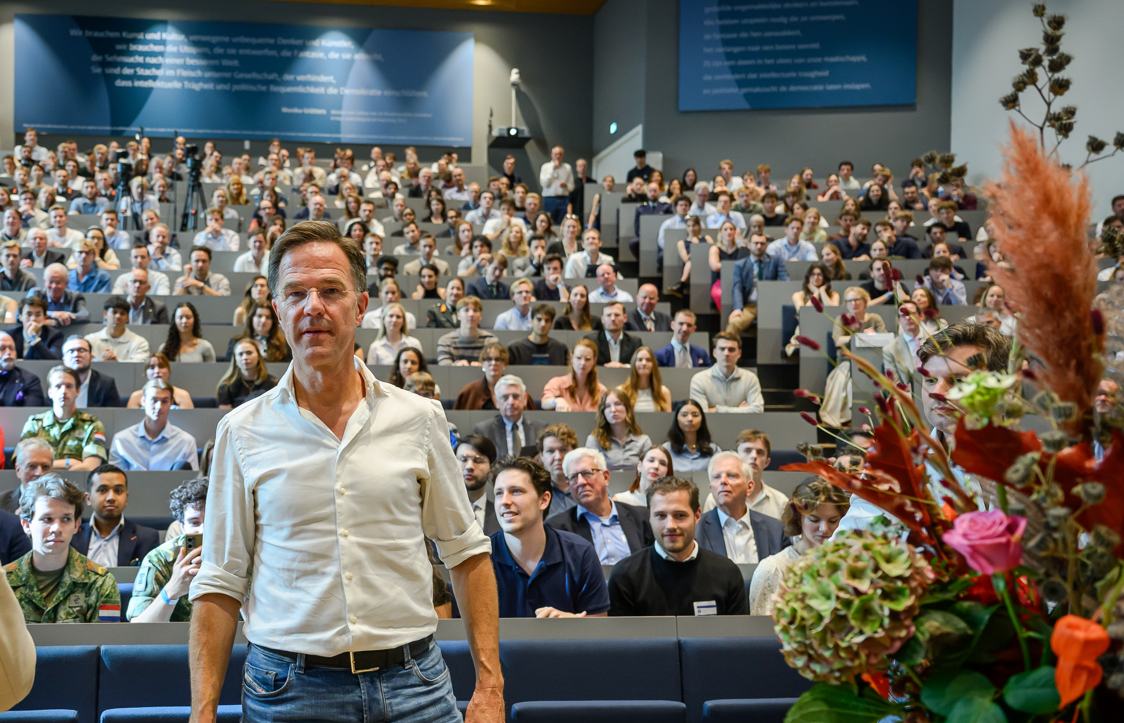 NATO Chief Rutte in conversation with The Hague students: ‘I’m glad ...
