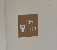 Bordje all-gender toilet