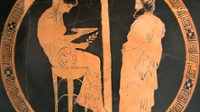 The Pythia and King Aegeus