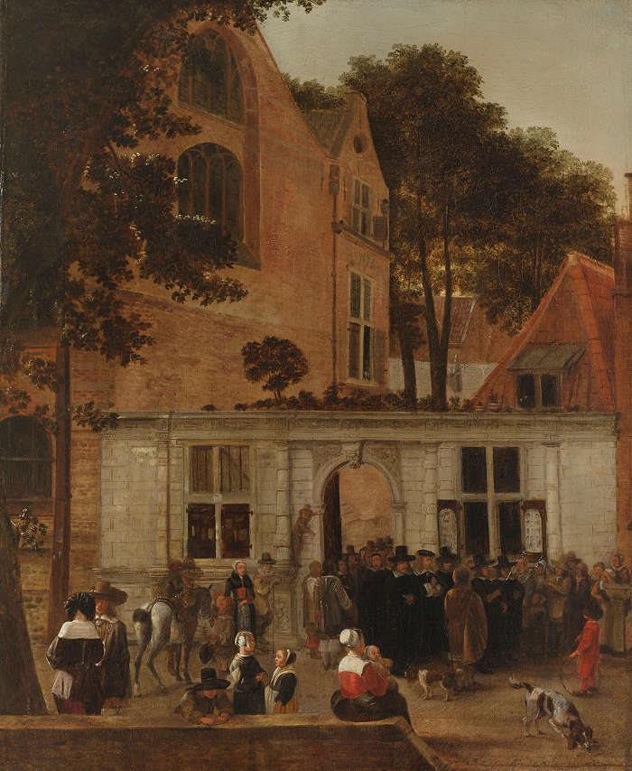 Schilderij promotie van Hendrick van der Burch, plm. 1650