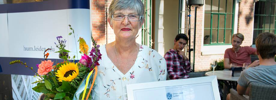 Marion Boers wint Onderwijsprijs Geesteswetenschappen 2016