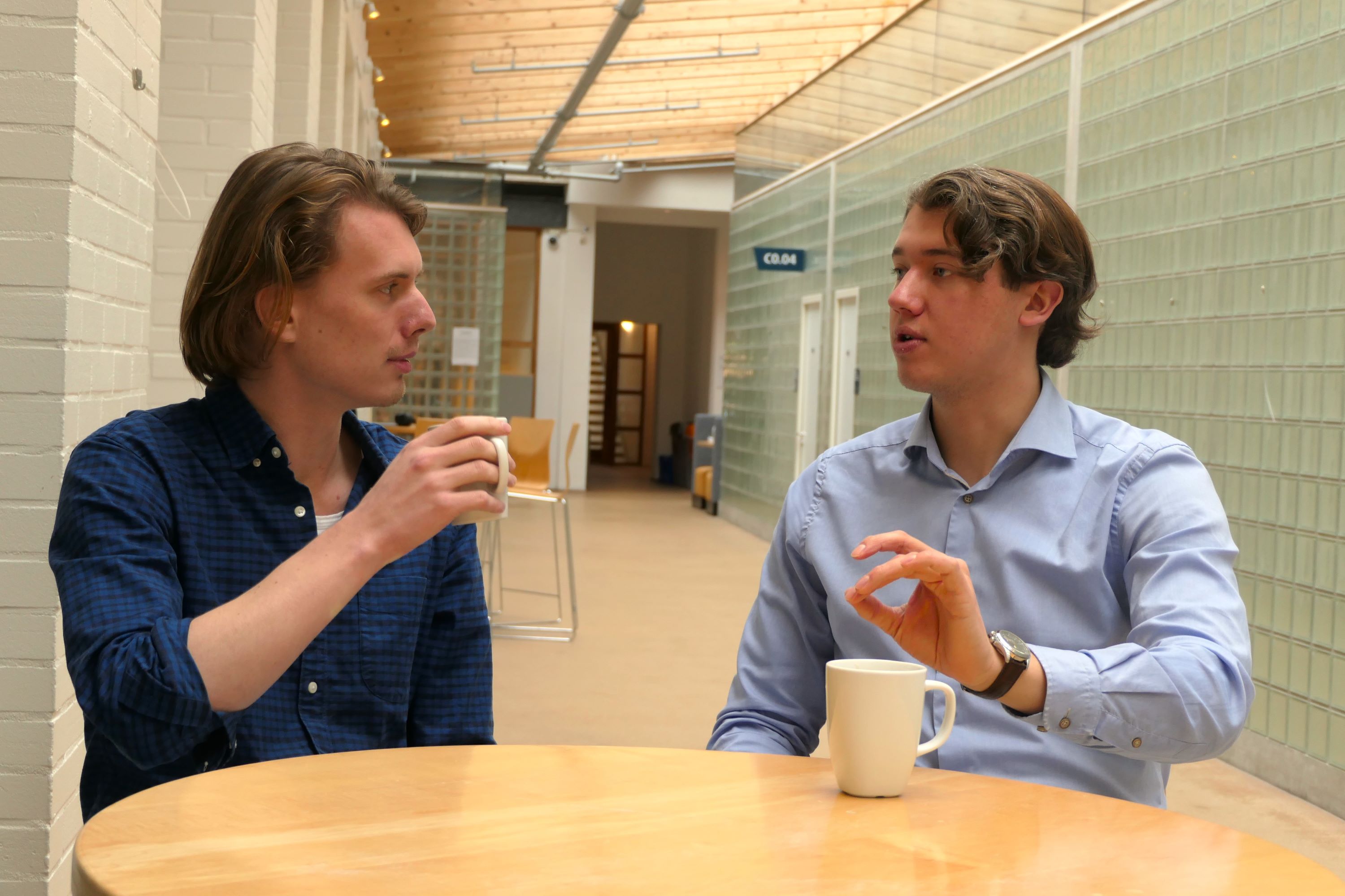 In gesprek met studenten Michiel en Jort: beste vrienden, politieke rivalen