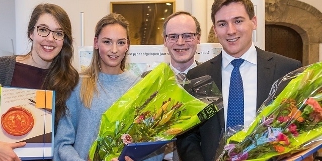 Jasper van Ittersum wint tweede prijs bij facultaire Jongbloed scriptieprijs 2016-2017