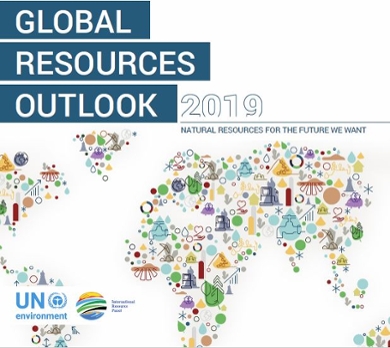 Global Resources Outlook 2019 report frontpage