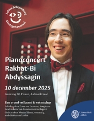 Poster pianoconcert Rakhat-Bi Abdyssagin