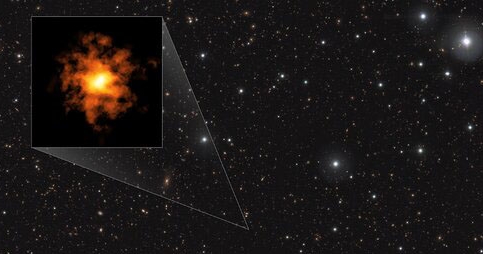 Space oddity: Most distant rotating disc galaxy found - Leiden University