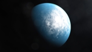 Artistic illustration of TOI 700 d, an Earth-size exoplanet in the so-called habitable zone of its parent star. Exoplanet research has been driving heightened expectations with the search for life elsewhere.