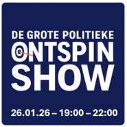 Logo evenement - Grote Politieke Ontspin Show