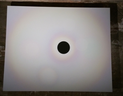 Schilderij 'Zwarte Zon / Black Sun' van Roland Schimmel, winnaar Akademieprijs 2015.