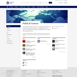 Home page Institute Political Science (Leiden University)